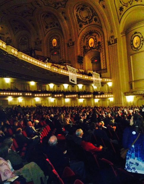 Michael Brown protesters interupt Powell Hall performance